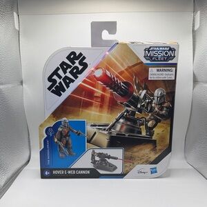 Star Wars Mission Fleet Hover E-Web Cannon Set - with THE MANDALORIAN